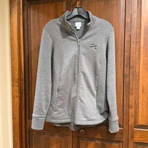 Women’s grey jacket, gear for sports, size small